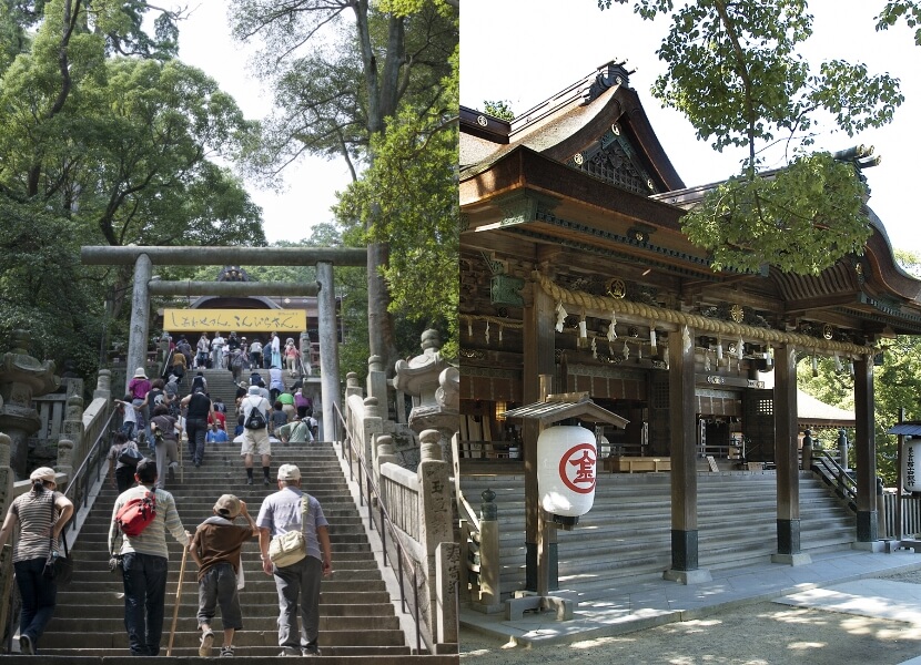 Kotohira-gu Shrine Shikoku Japan