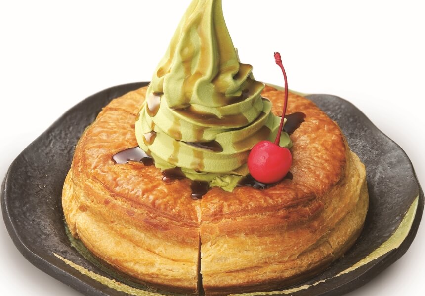 Dessert at Okagean Cafe Japan