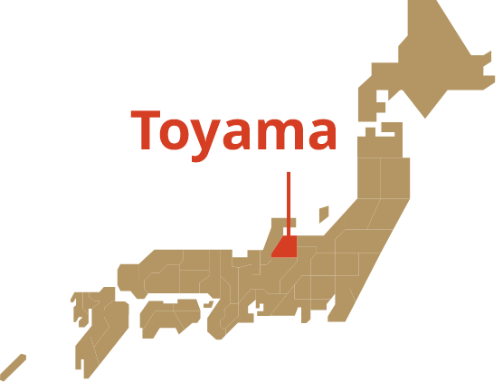 Toyama Map