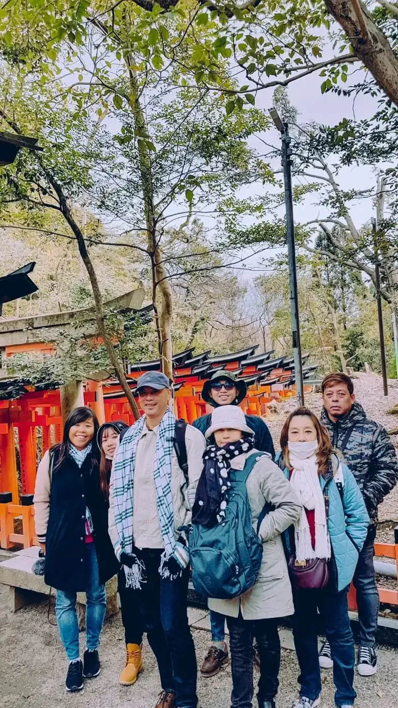 Family Trip to Japan at Fushimi Inari