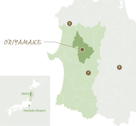 Kominka guesthouse at oriyamake Map