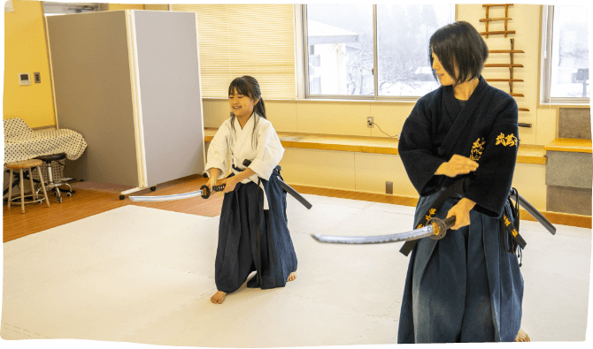 Swordsmanship in Akita Japan