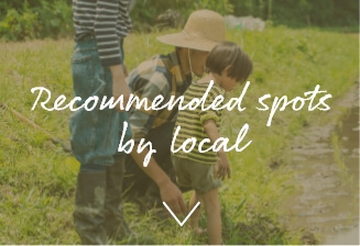 Recommended spots by local