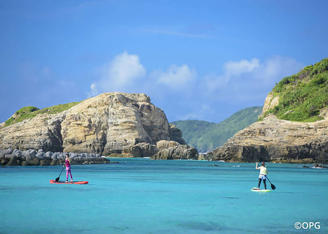 Stand Up Paddling in Japan