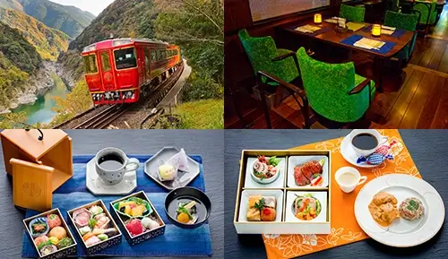 Shikoku Mannaka Sennen Monogatari Luxury Sightseeing Trains in Japan